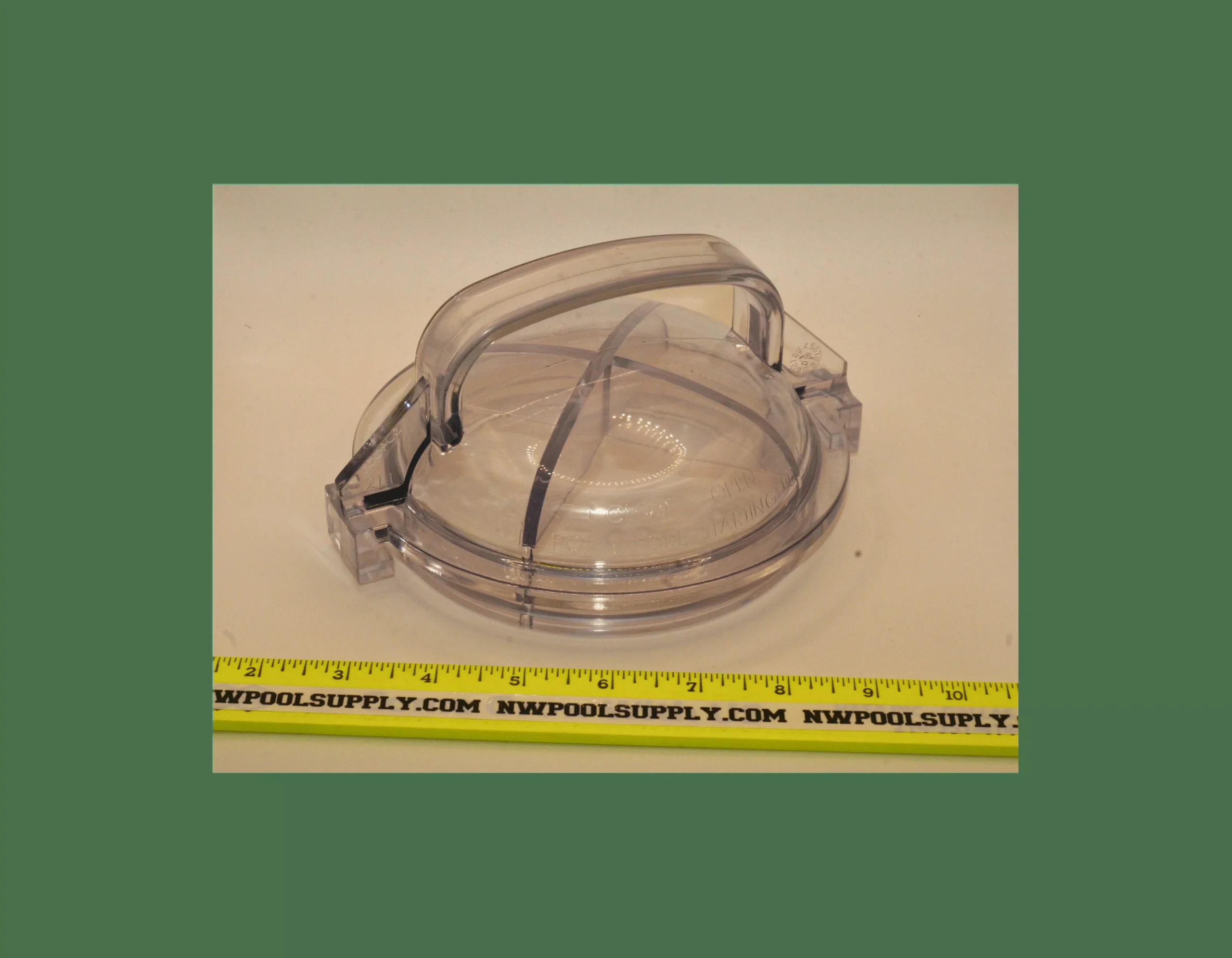 Pentair Dynamo Clear Strainer Pot Cover |354531Z