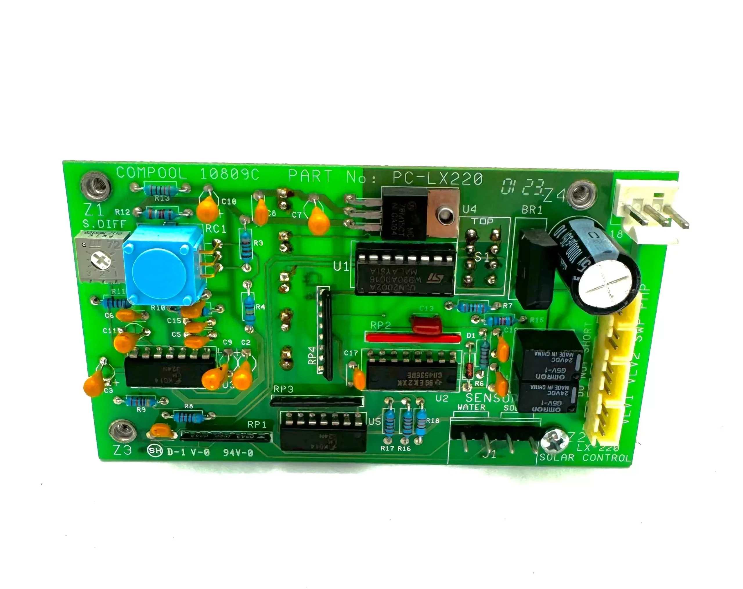 Pentair PC-LX220 Compool Replacement Circuit Board 10809C – Compatible with LX220 Systems