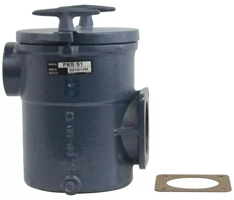 Pentair | PKG 51 | 6" Cast Iron Hair & Lint Trap | 2" Suction