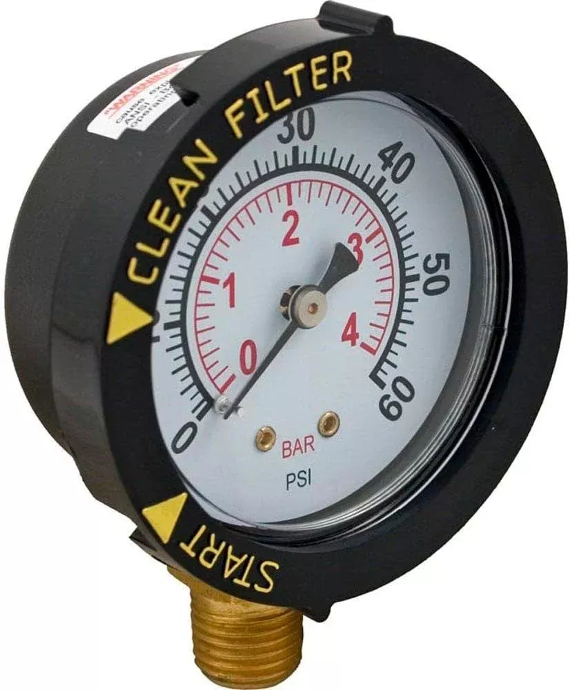 Pentair Pressure Gauge Top Mount w/ Indicator | 190058Z