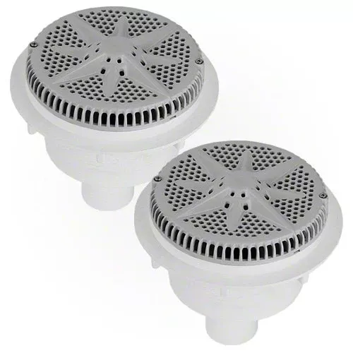 Pentair StarGuard Main Drain Complete 500123 - Gray - Two Pack