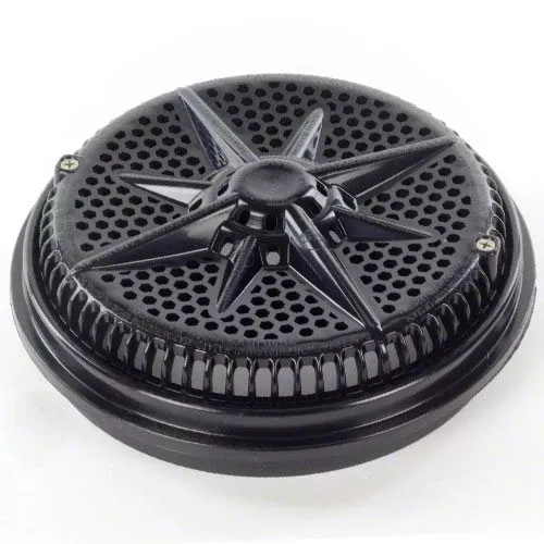 Pentair StarGuard Main Drain Cover with Long Ring 500100 - Black