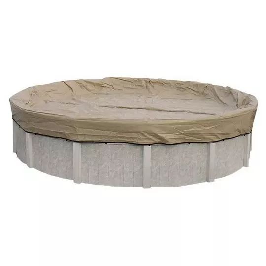 Polar Protector 18′ Round Winter Pool Cover, 20 Year Warranty