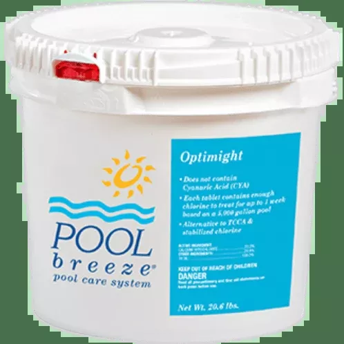 Pool Breeze Optimight Chlorine Tablets 20.2lb.