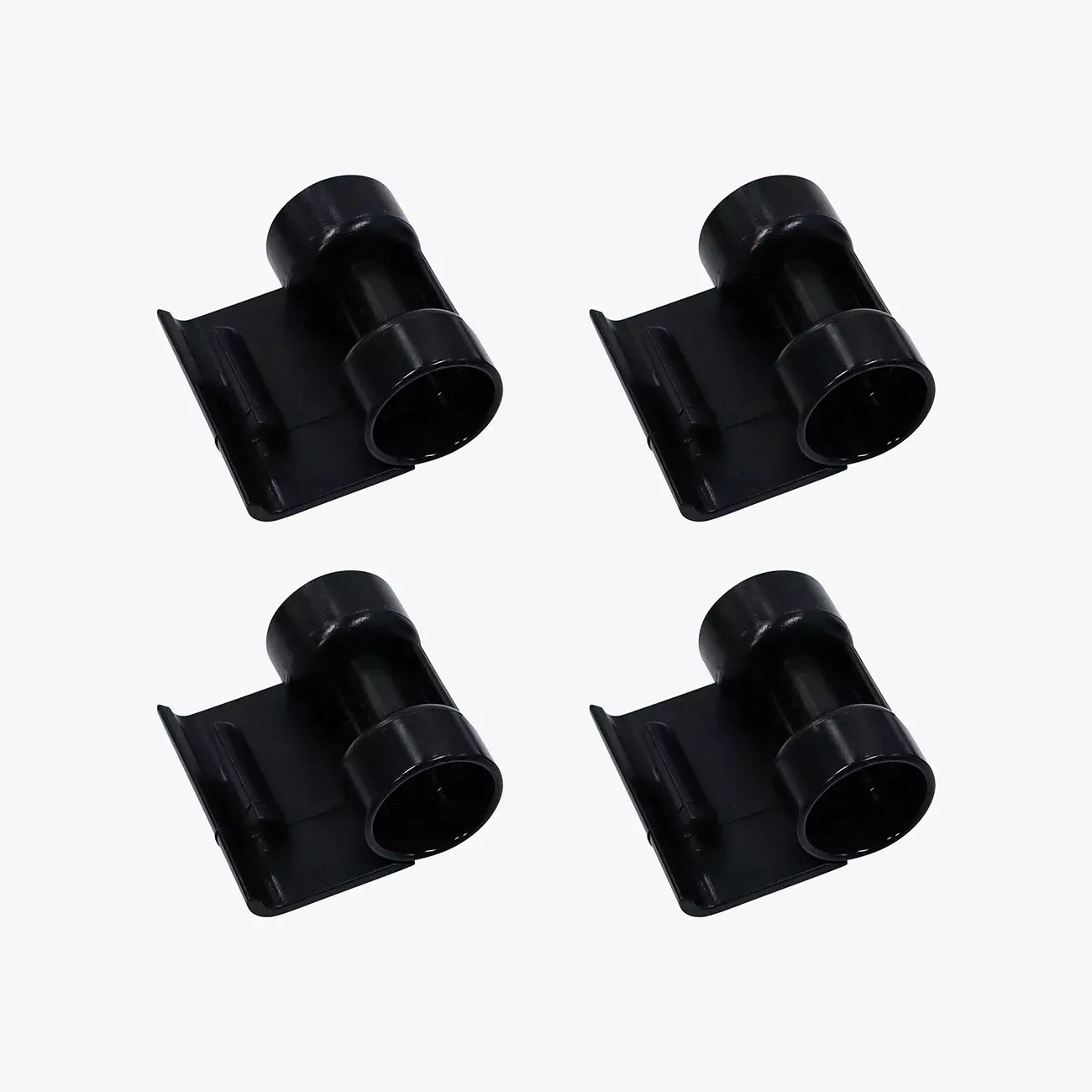 Pool Cleaner Skirts with Rollers – Black Replacement Kit