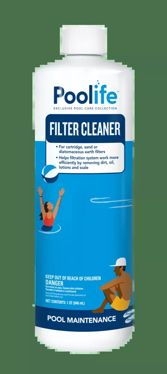 Poolife Filter Cleaner Deep Cleaning Solution 1 Qt