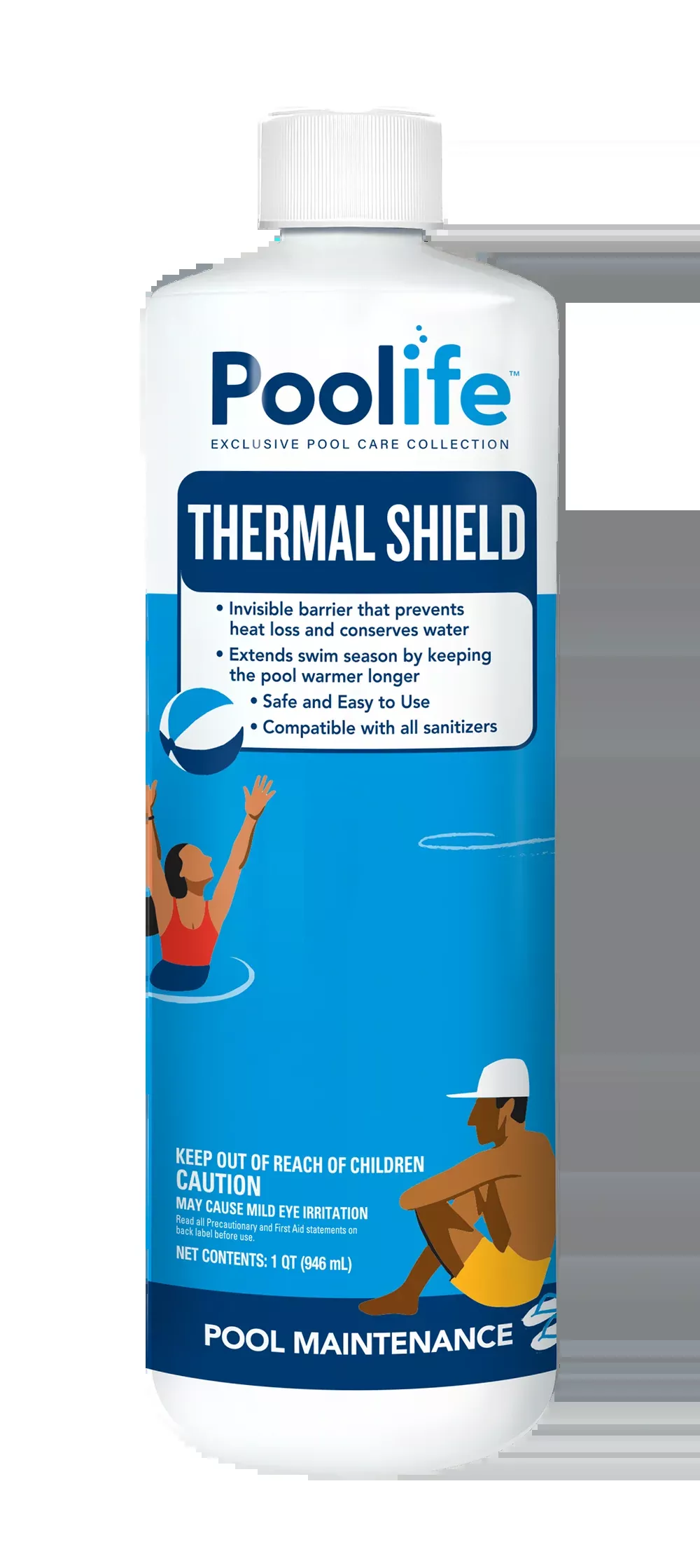 Poolife Thermal Shield Liquid Solar Blanket 1 Qt