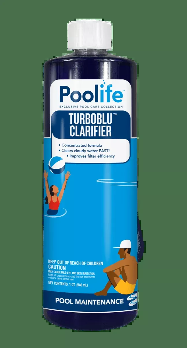 Poolife TurboBlu Clarifier for Cloudy Pool Water 1 qt