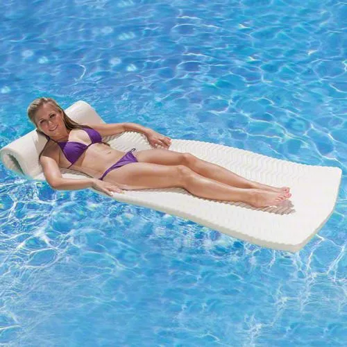 Poolmaster Soft Tropic Comfort Mattress - Blue