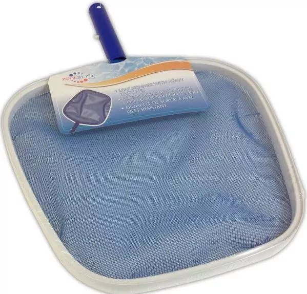 PoolStyle Deluxe Series Alum Frame Poly Leaf Skimmer - K687BU/SCP