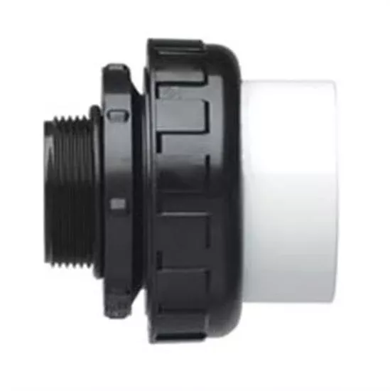 Praher 1 1/2"MIP x 1 1/2"SKT High Temp Adapter Union