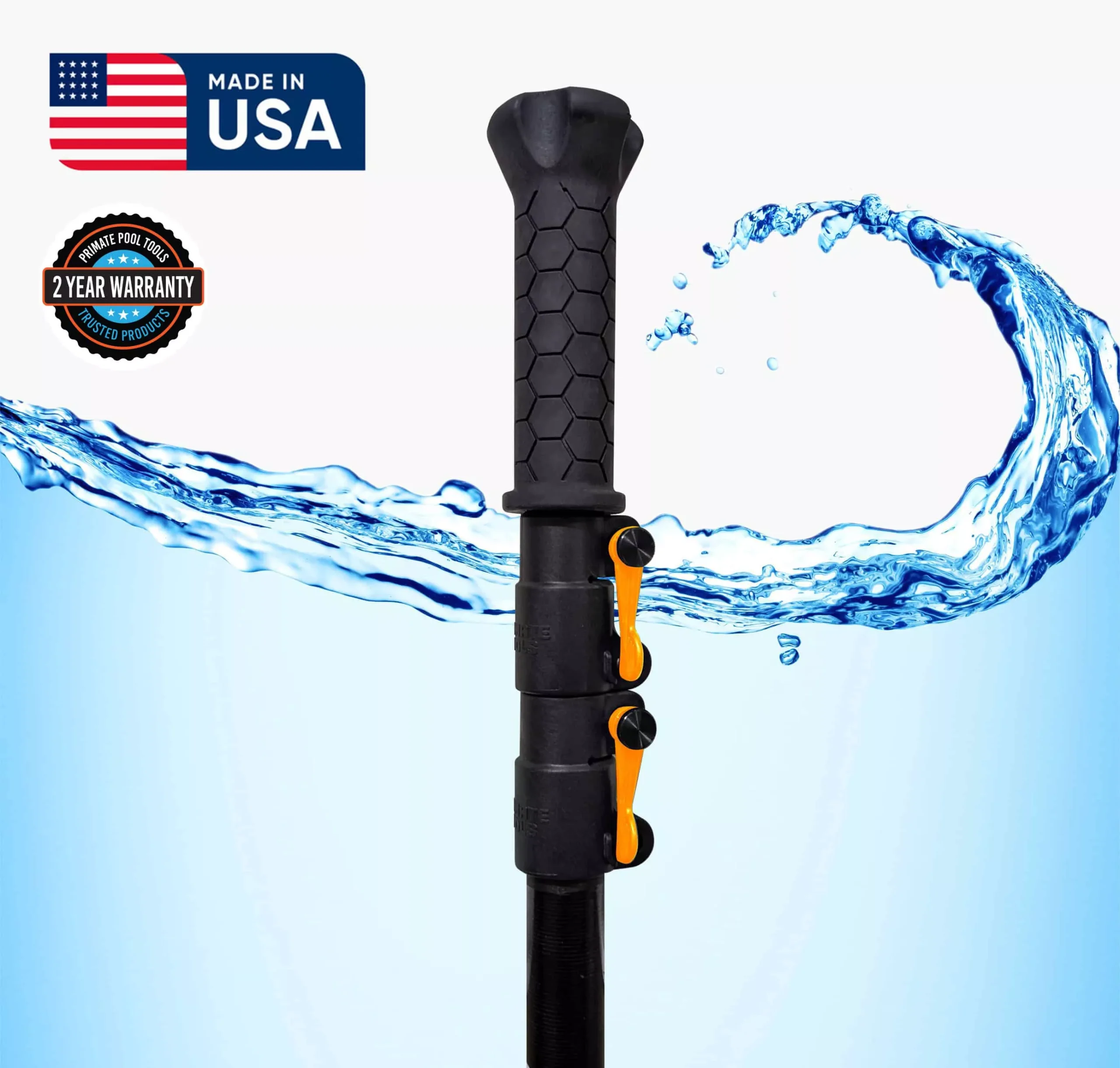 Primate 8' x 22' P3X 3-Stage Carbon Fiber Telepole