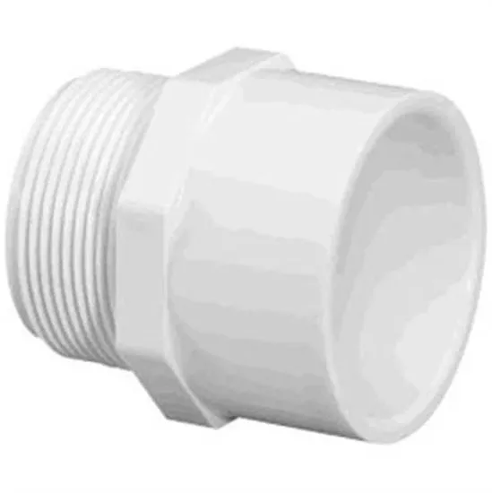 PVC Threaded Male Adapter 2 - 25 Pack