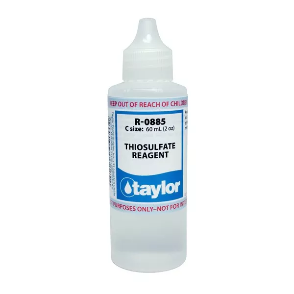 R-0885 Thiosulfate Reagent (2 mL sample, 1 dr'0.5% H2O2; 1 mL sample, 1 dr'1% H2O2)