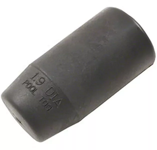 Rail stabilizing plug, 1.90" carbon fiber