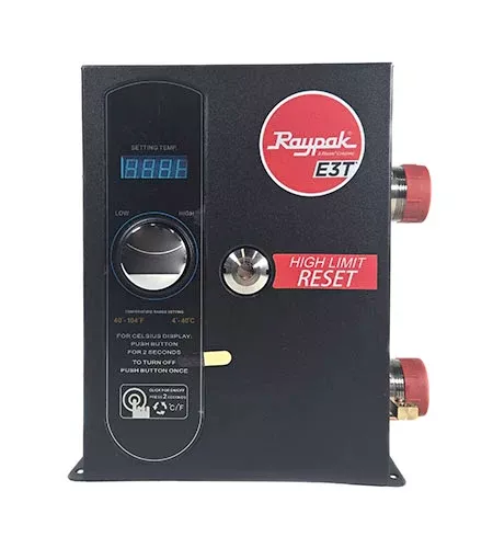 Raypak Digital E3T 5.5 KW Heater 100-10000662