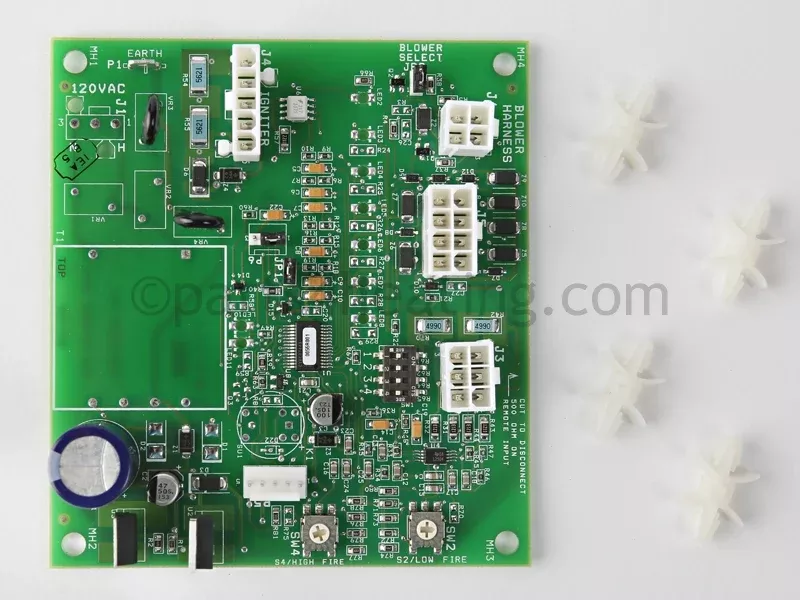 Raypak13 Ebm-Papst -15- Printed Circuit Board Ugb (Blower) - Part Number: 011759F