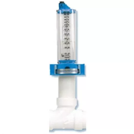 RolaChem 2-1/2" Vertical Pipe Flowmeter