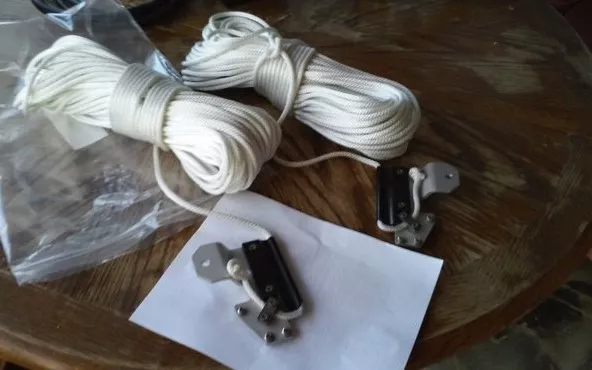 Rope Kit Quick Attach with Adjustable Glider B Set 145' (for Underside track systems)