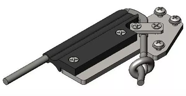 Rope Kit Quick Attach with Glider Right Hand Assembly (for universal, SnapTop or recessed track systems w/ wheels)