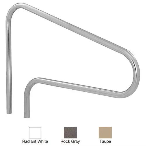 S.R. Smith Powder Coated Deck Mounted Stair Rails - DMS-100A-PW