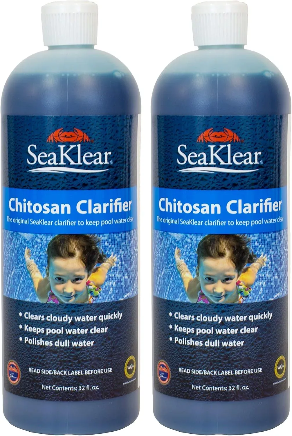 SeaKlear Chitosan Clarifier 32oz. (pack of 2)