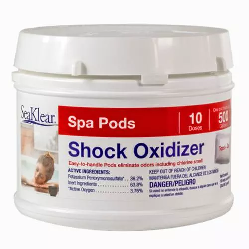 SeaKlear Spa Pods - Shock Oxidizer - 10 Pods
