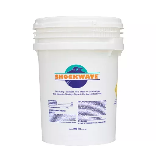 Shockwave 100 Lbs Drum Granular Calcium Hypochlorite - 25239