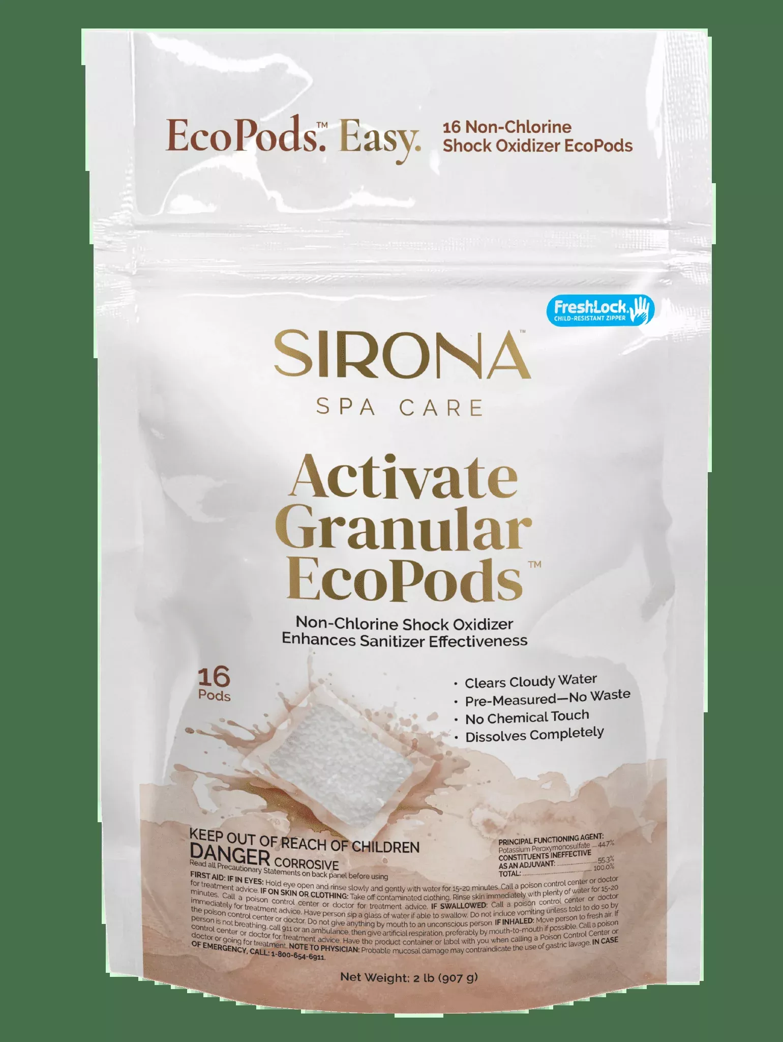 Sirona Activate Gran EcoPods Spa Oxidizer