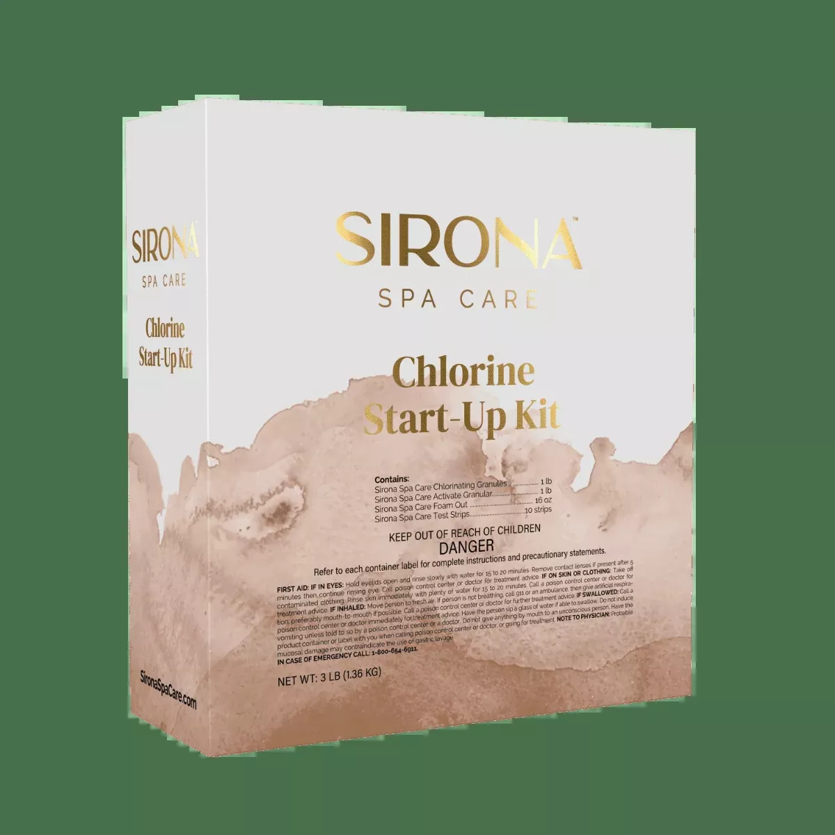 Sirona Chlorine Spa Start-Up Kit