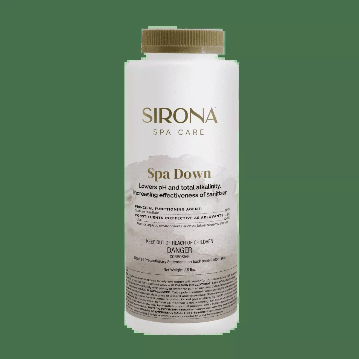 Sirona Spa Down pH Reducer 2.5 lb