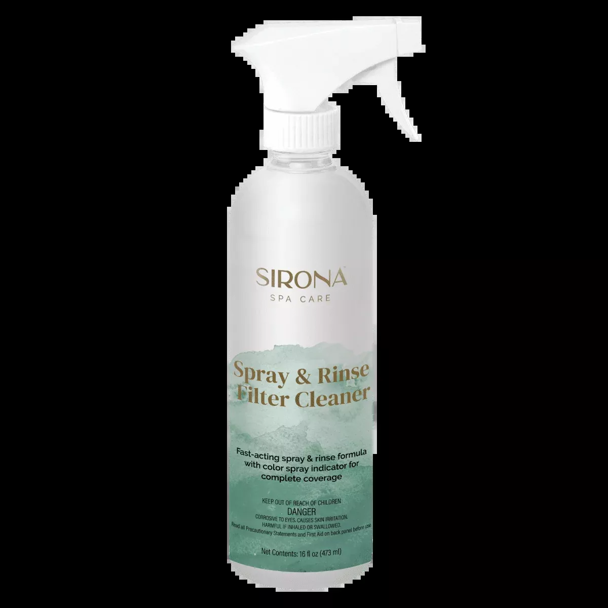 Sirona Spray & Rinse Spa Filter Cleaner 16 oz