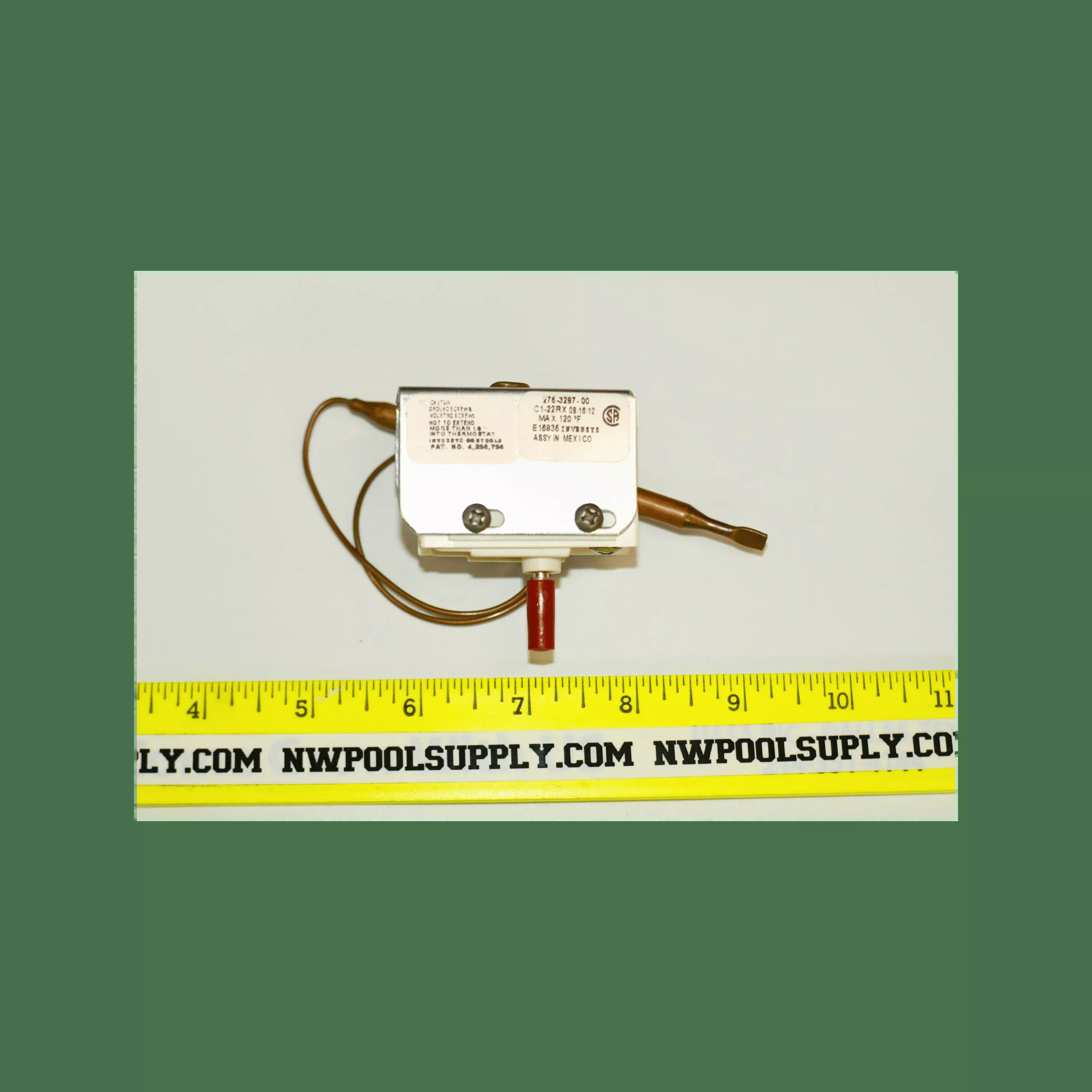 Spa Hi Limit 1/4" Diameter , 36" Long Capillary | 275-3288-00