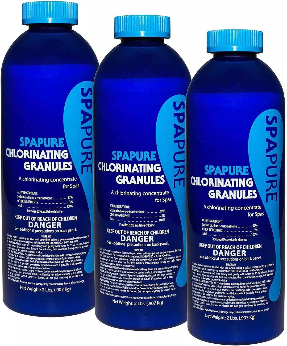 SpaPure Chlorinating Granules 2lb (Pack of 3)
