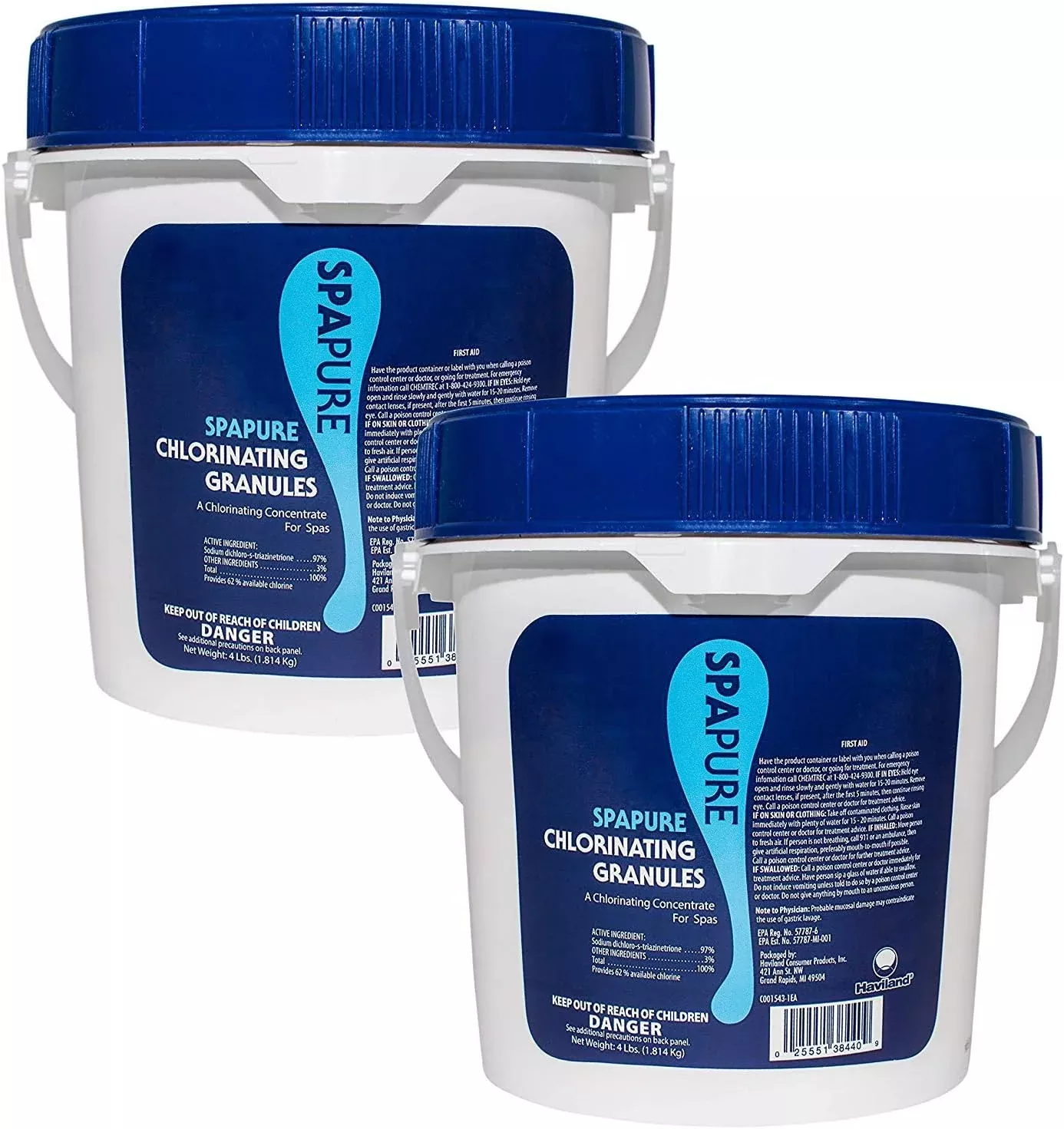SpaPure Chlorinating Granules 4lb (Pack of 2)