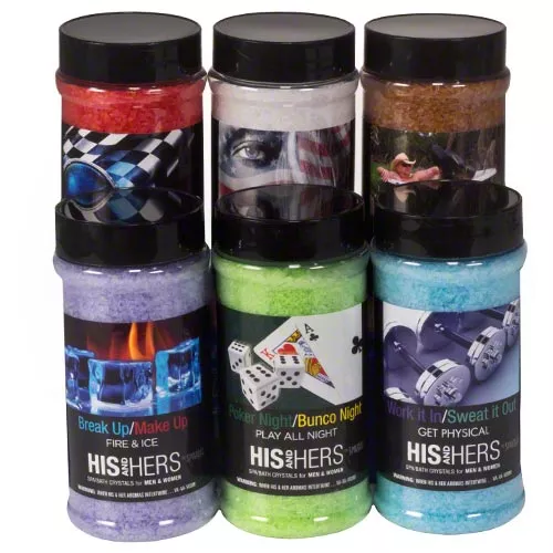 Spazazz His and Hers Crystals - Play All Night