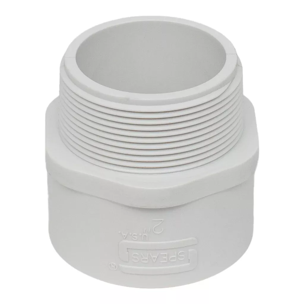 Spears 436-020 - 2 PVC MALE ADAPTER MPTXSOC SCH40