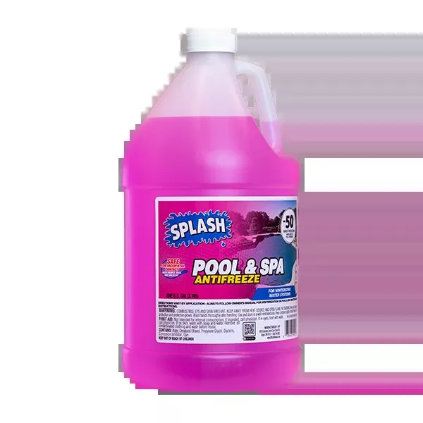 Splash Pink Pool & Spa Antifreeze 1 Gallon