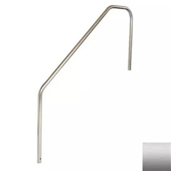 SR Smith 3 Bend 4' High Standard Length Stainless Steel Hand Rail