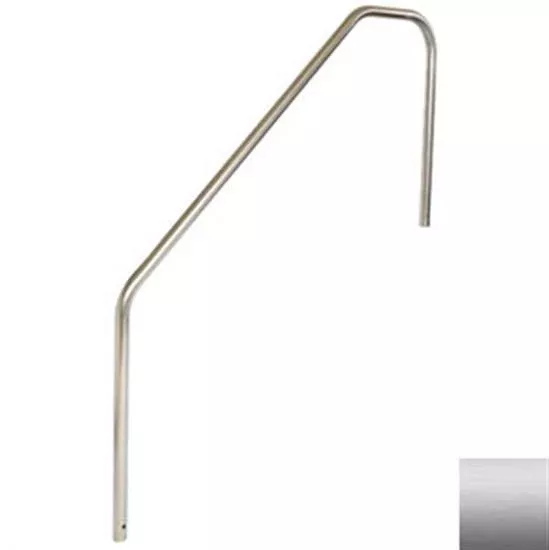 SR Smith 3 Bend 7' High Standard Length Stainless Steel Hand Rail