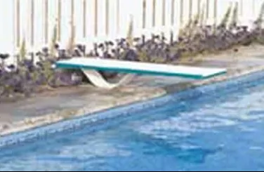 SR Smith Frontier II Jump Stand with 8' Frontier II Board Radiant White with White Springs - 68-209-58682
