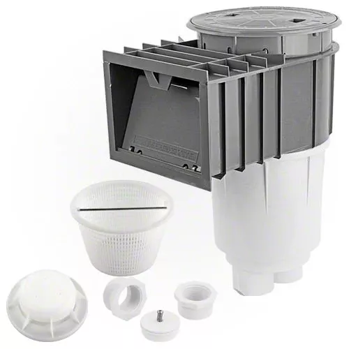 Sta-Rite U-3 Skimmer with Float Valve 08650-3403 - Concrete Pools - Gray