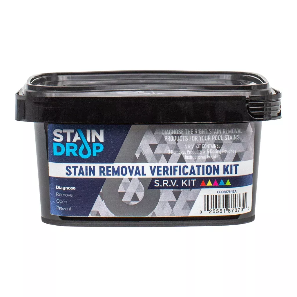 Stain Drop Stain Removal Verification Kit