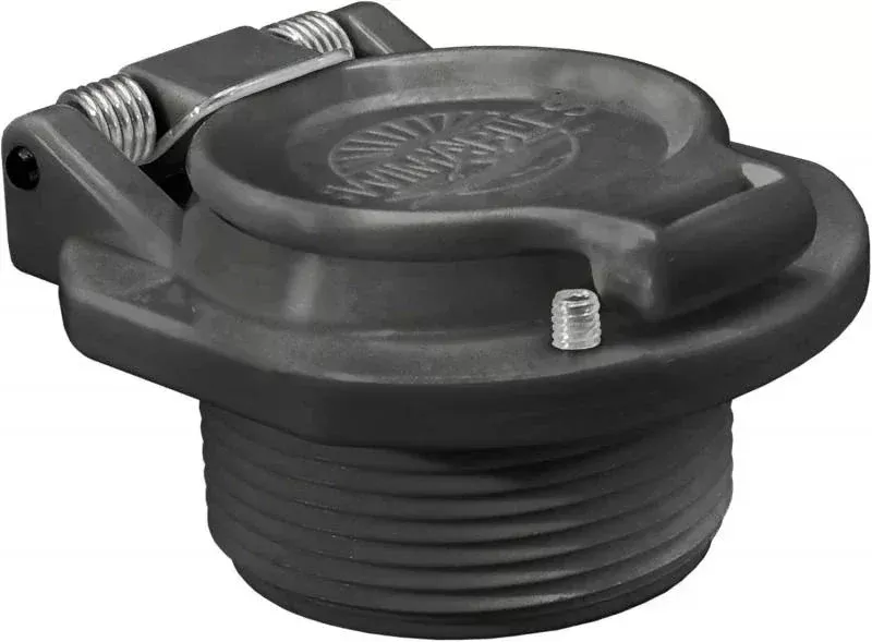 Swimables Vac Lock 1.5" MPT Pool Fitting Black