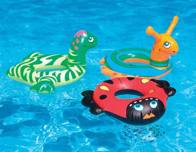 Swimline 24" Animal Head Rings Pool Floats 9025