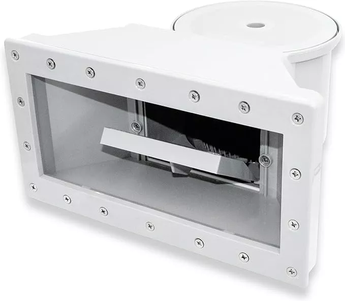 Swimline 8939 - Wide Mouth Thru-Wall Skimmer