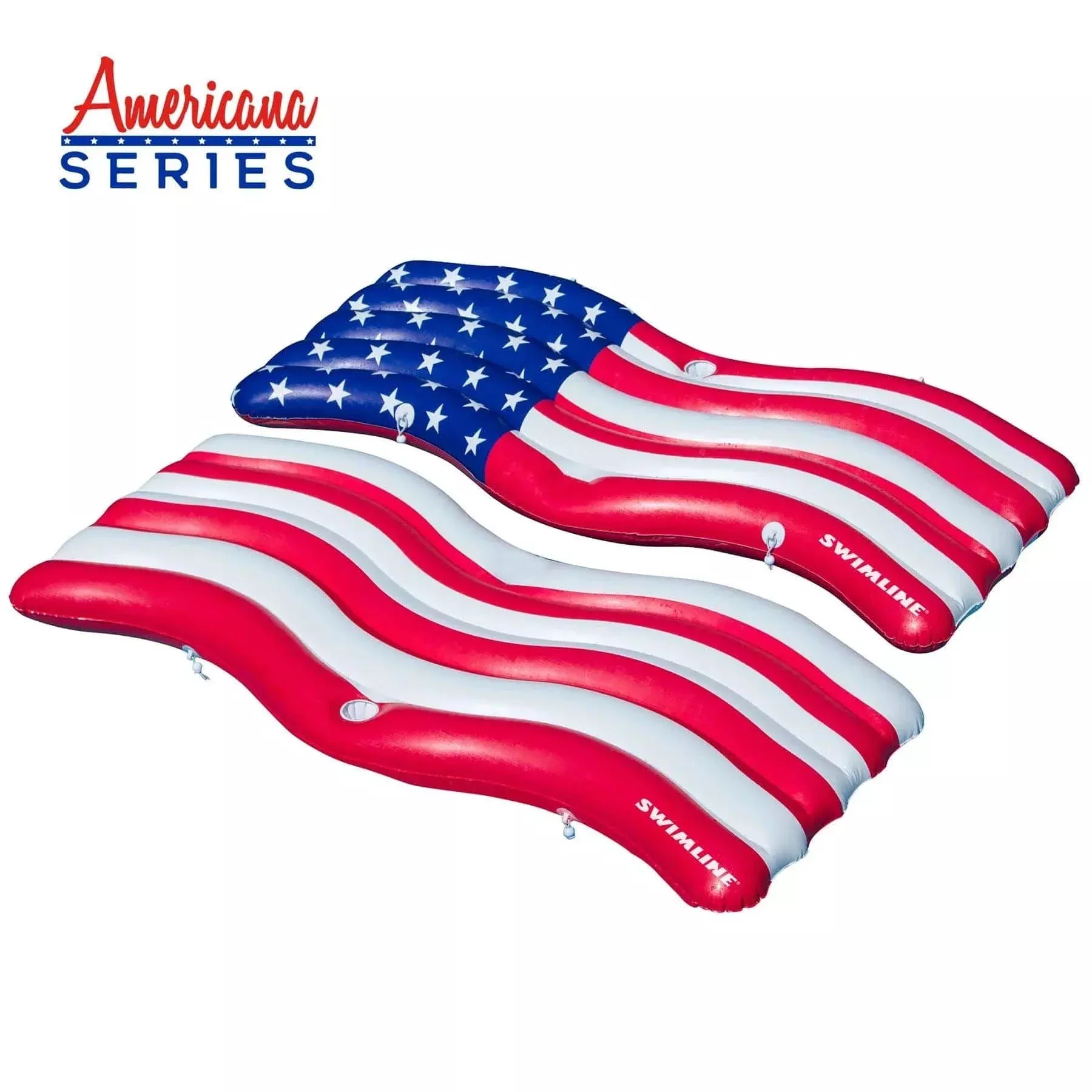 Swimline Americana Flag Connector Mat Set 90346