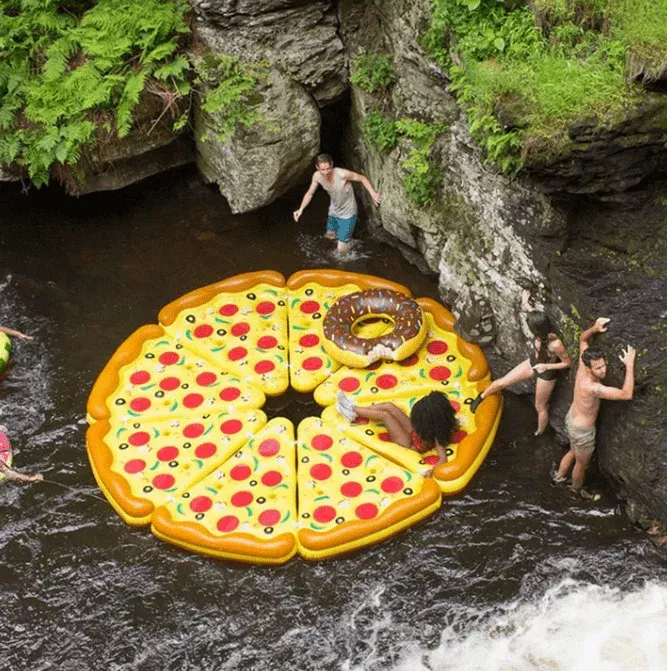 Swimline Pool Pizza Slice Inflatable Float 90645