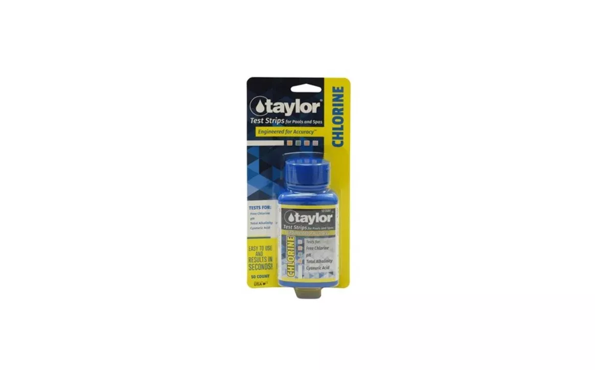 Taylor Chlorine Test Strips - 50 Count