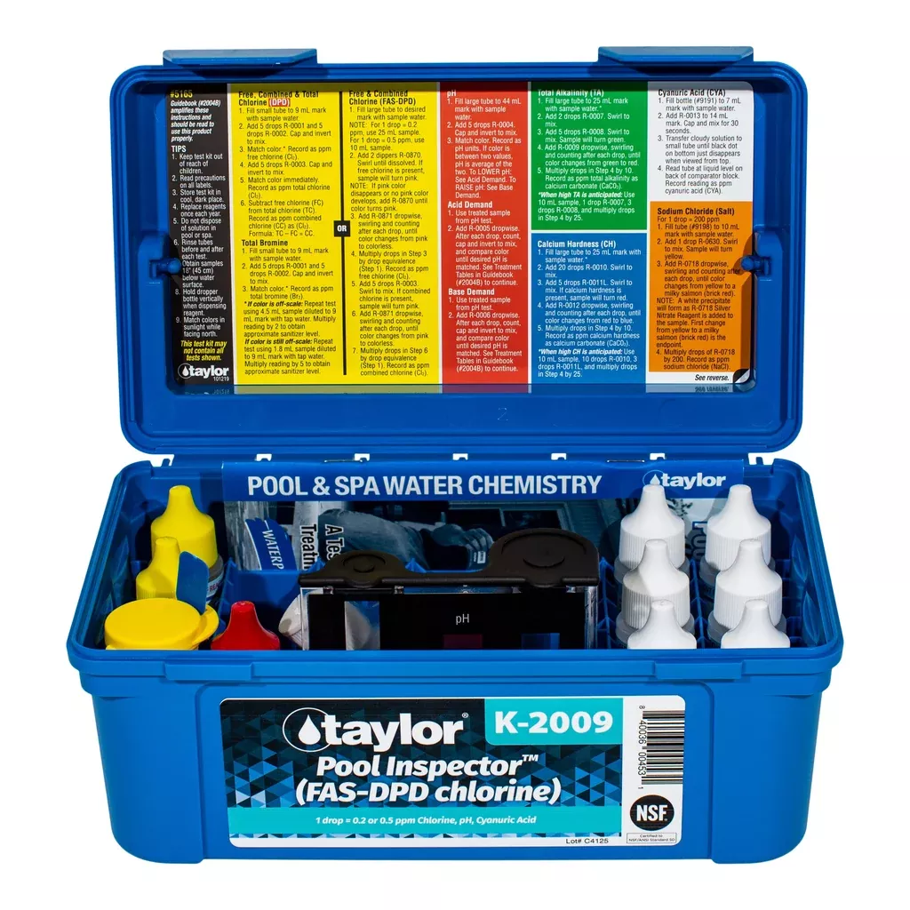 Taylor K-2009 Pool Inspector (FAS-DPD) Test Kit